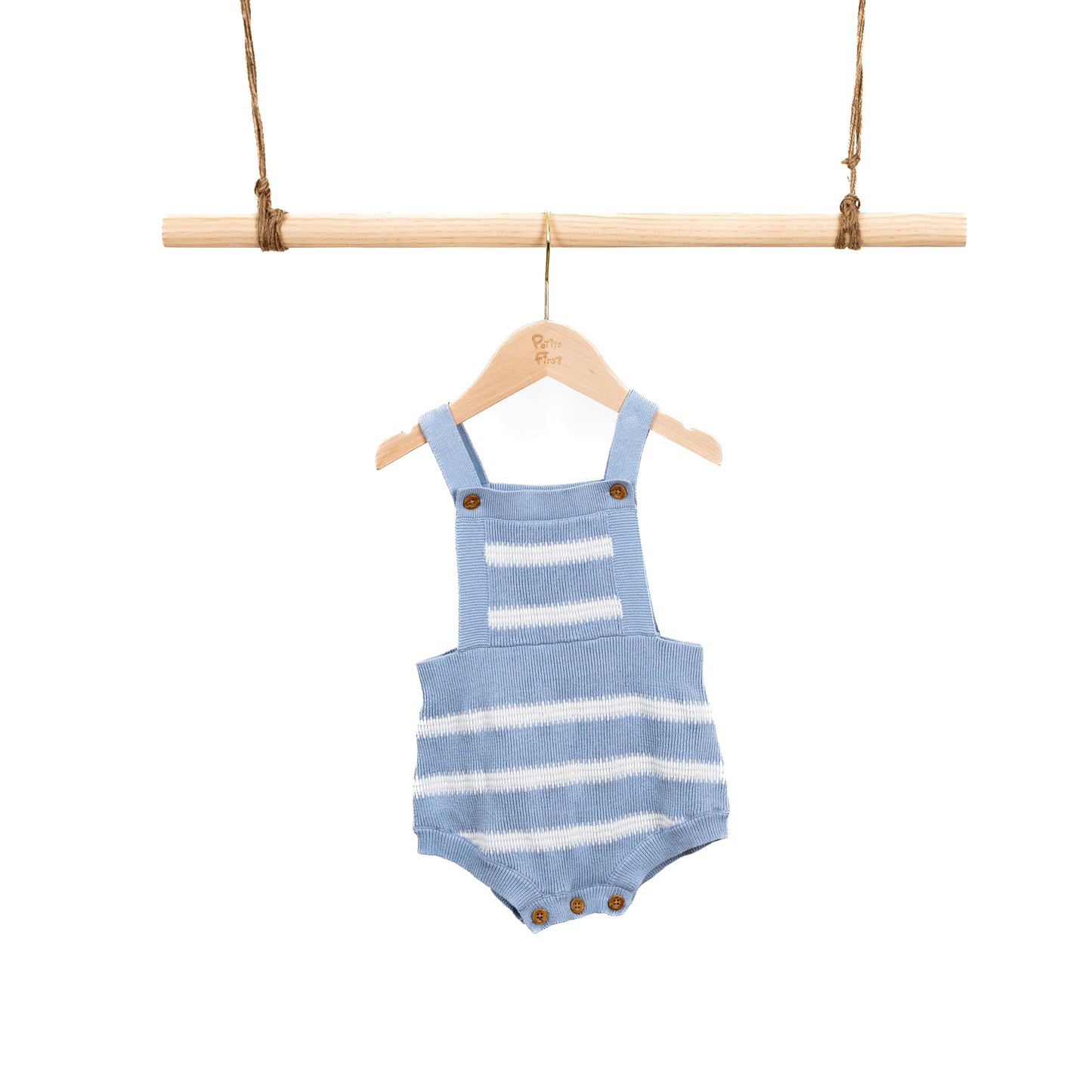 Texture Stripe Romper (6-12M)