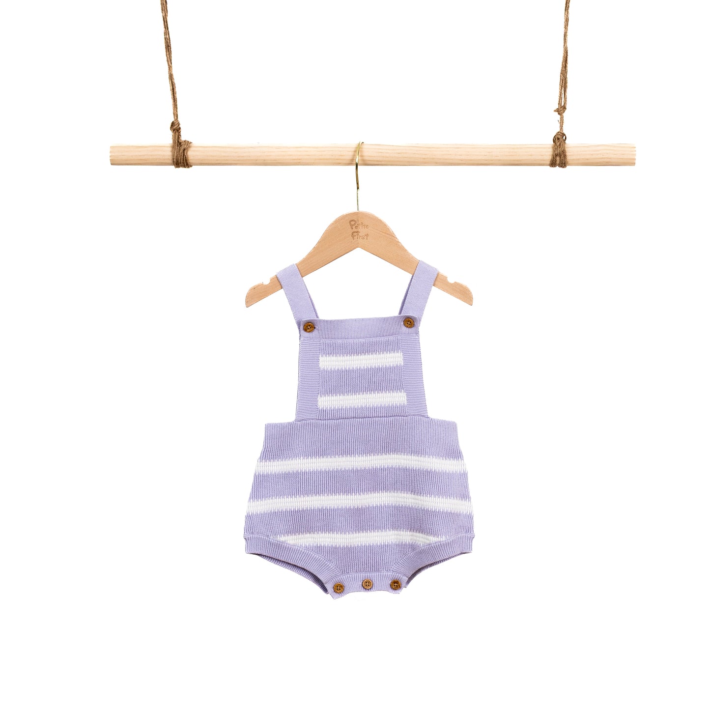 Texture Stripe Romper (6-12M)
