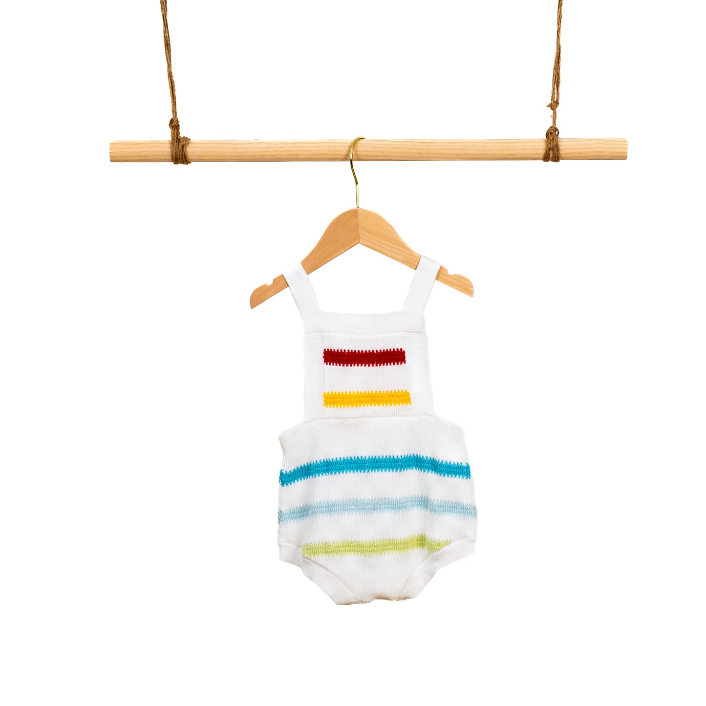 Texture Stripe Romper (6-12M)