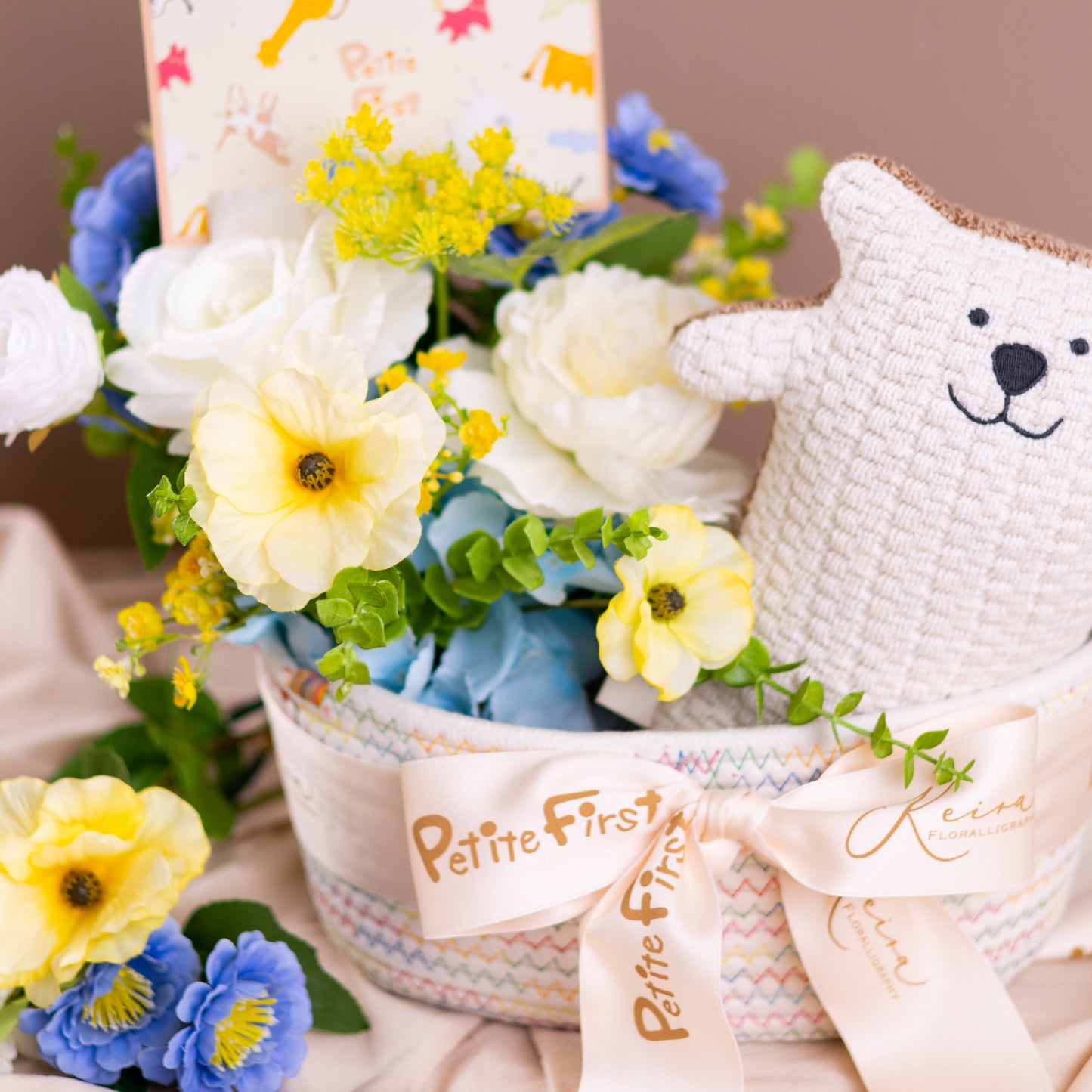 Petite Friend Baby Hamper (Bruno the Bear / Baby Boy)