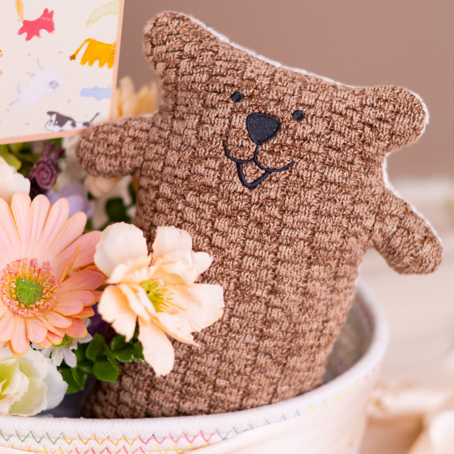 Petite Friend Baby Hamper (Bruno the Bear / Baby Girl)