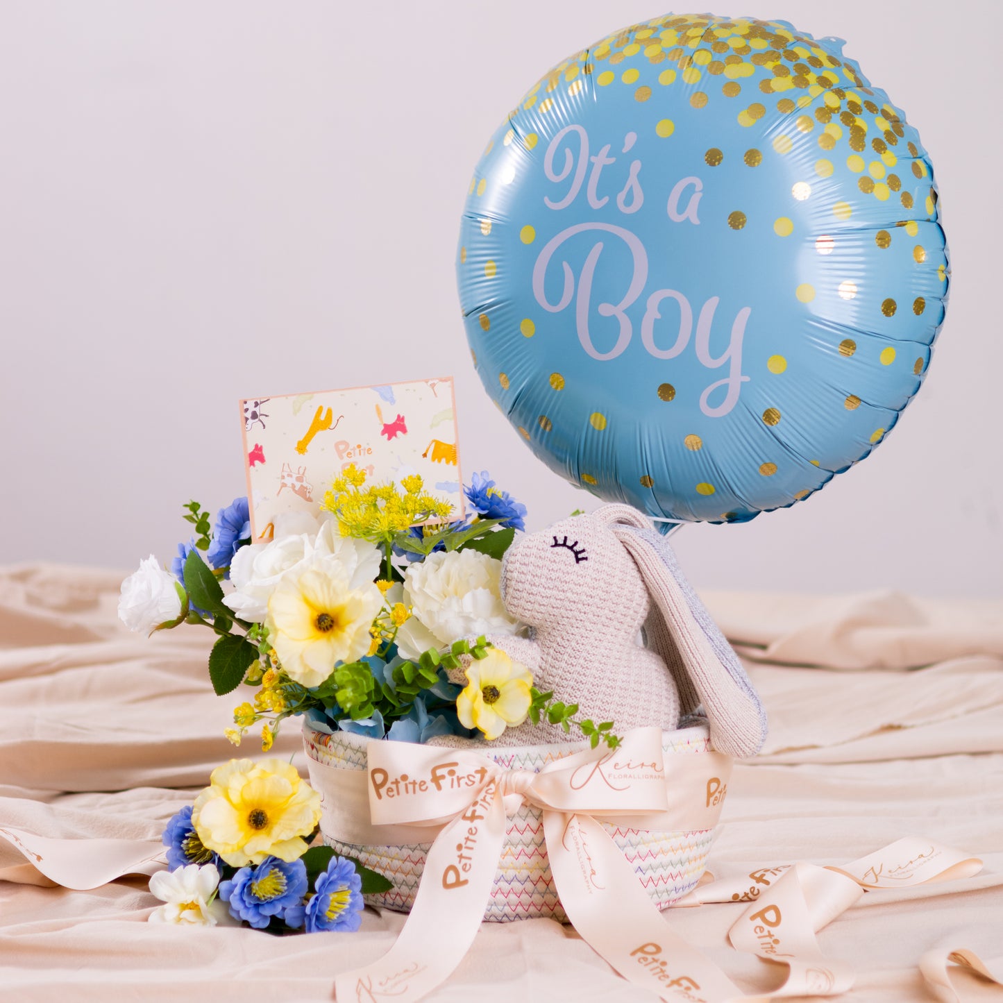 Petite Friend Baby Hamper (Bonnie the Bunny / Baby Boy)