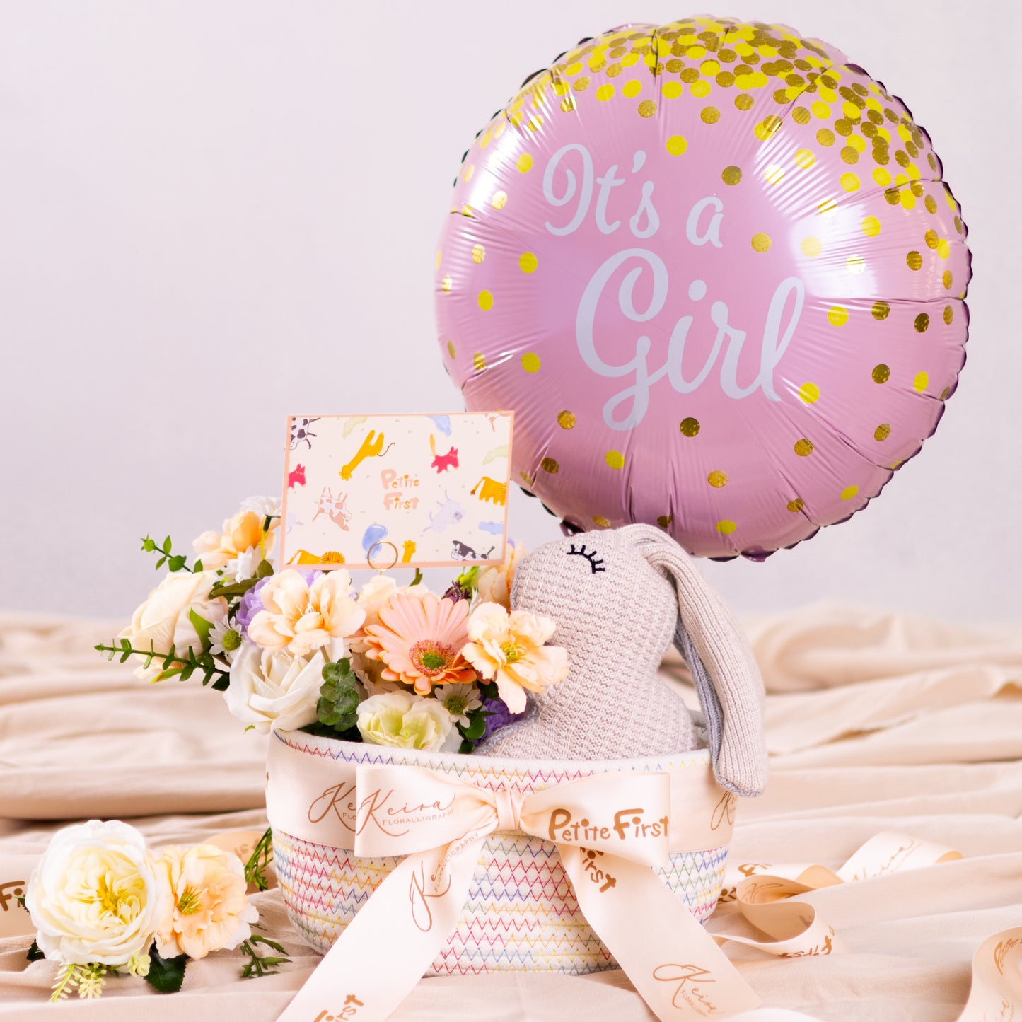 Petite Friend Baby Hamper (Bonnie the Bunny / Baby Girl)