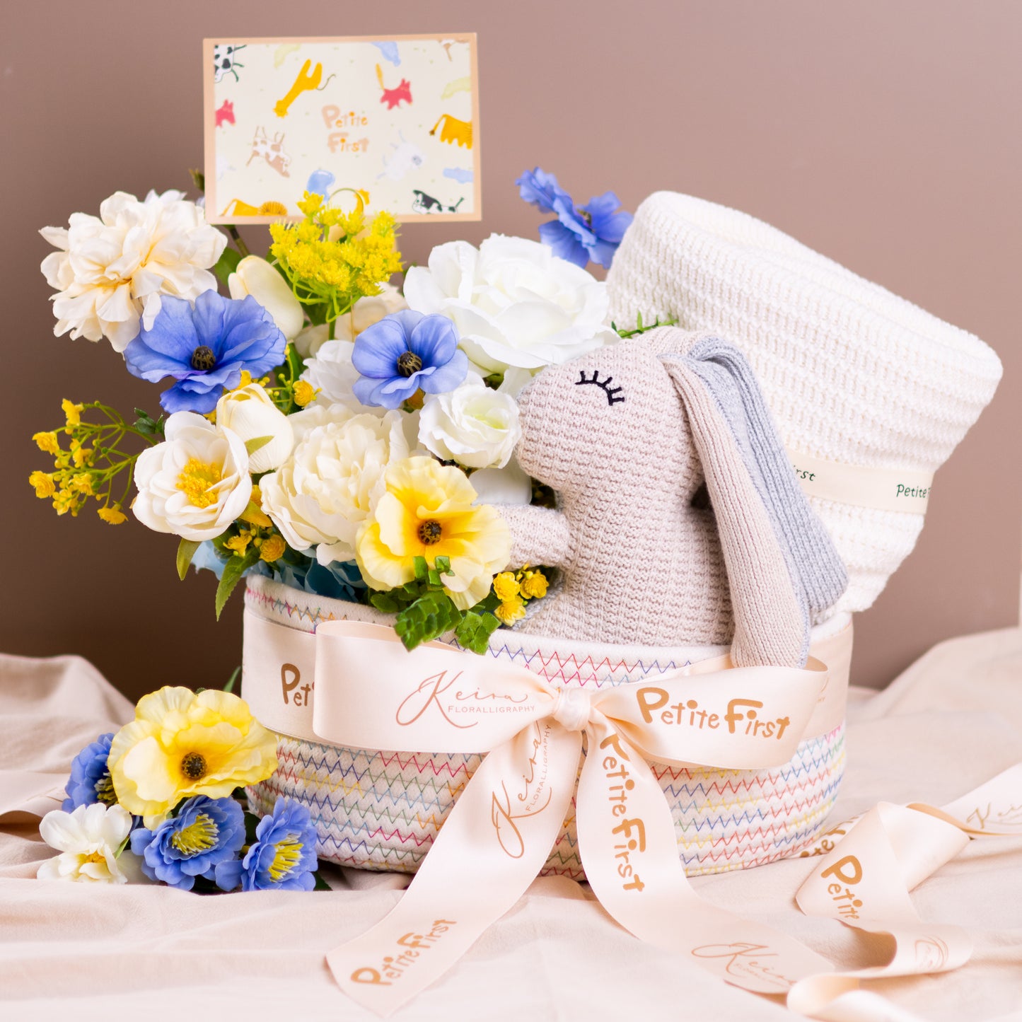 Petite Friend Premium Baby Hamper (Bonnie the Bunny / Baby Boy)