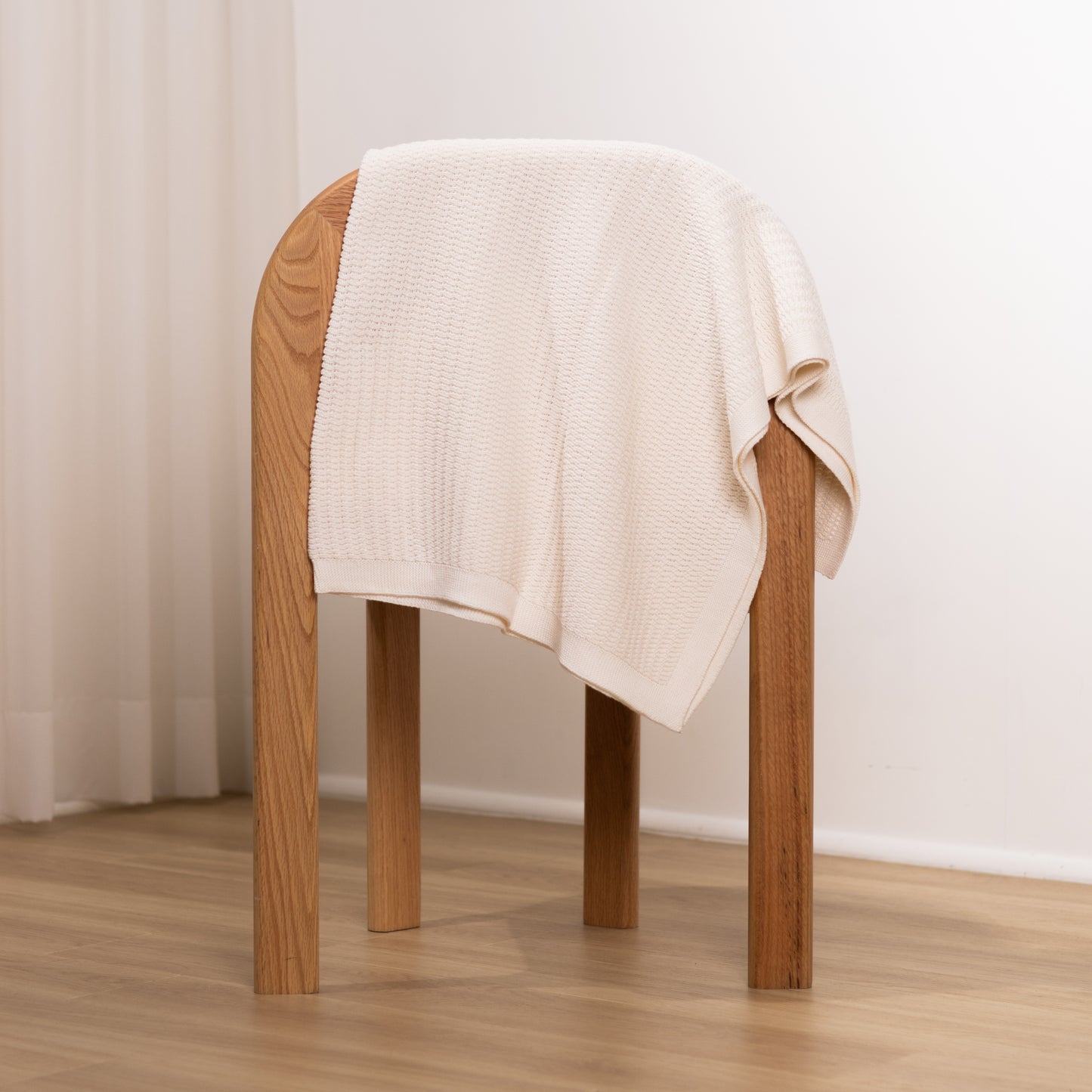 Cellular Baby Blanket