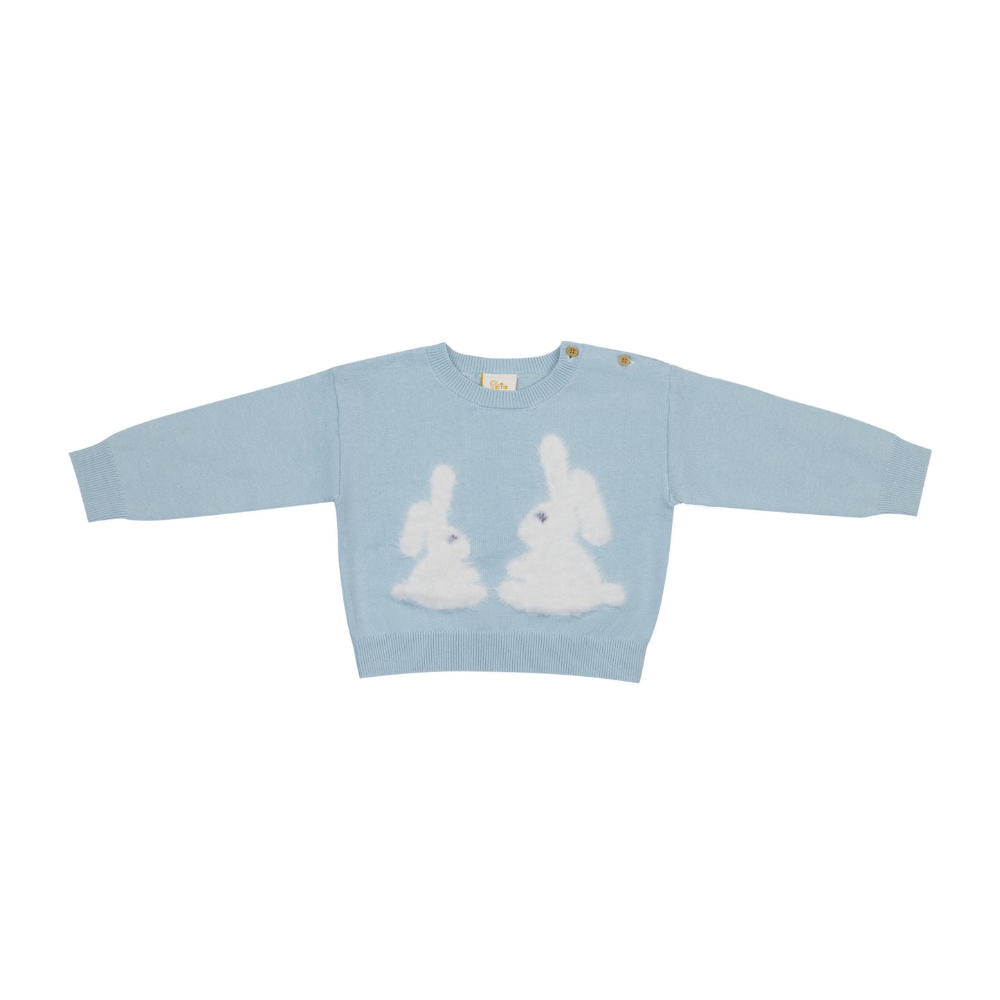 Crew Neck LS PO with Bunny (6-12M / 18-24M / 3Y)