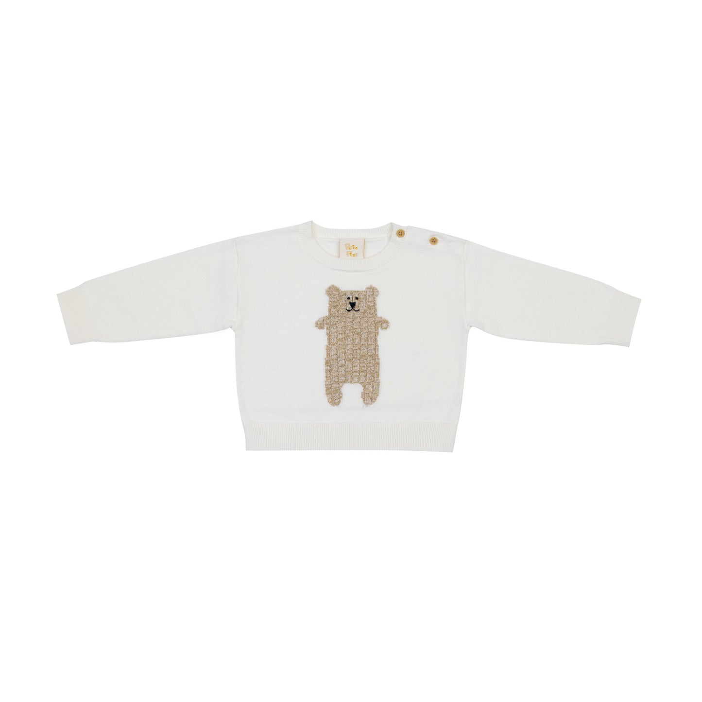 Crew Neck LS Knitting Pullover - Bruno (6-12M / 18-24M)