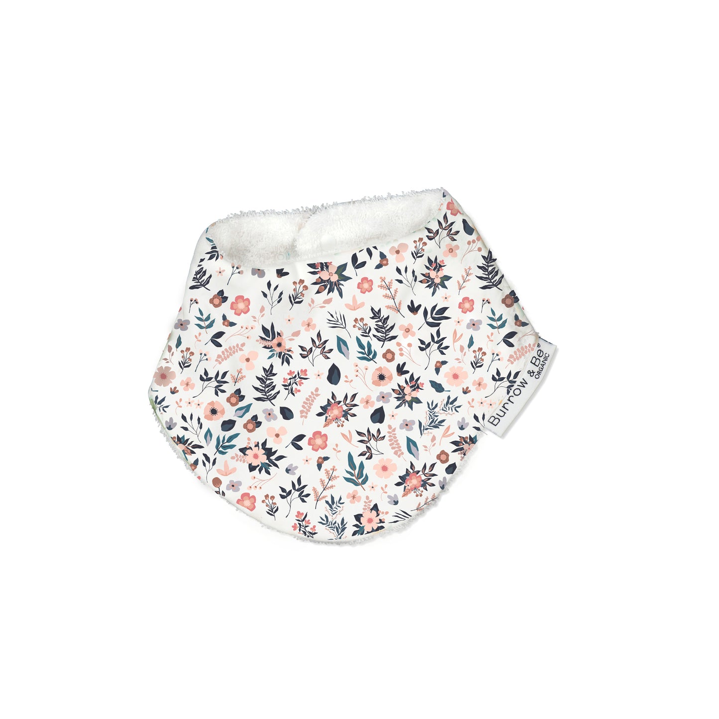 Burrow and Be Organic cotton Petite Clementine Dribble Bib