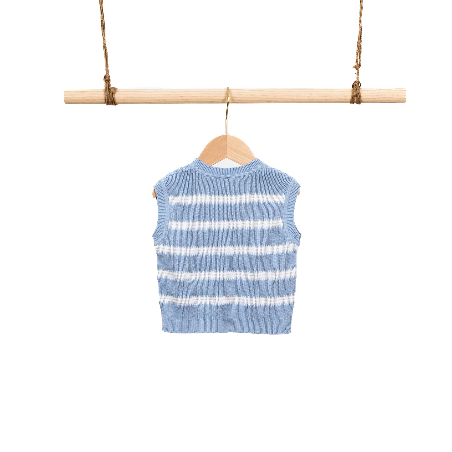 Texture Stripe Vest Pullover (6-12M / 18-24M / 2-3Y)