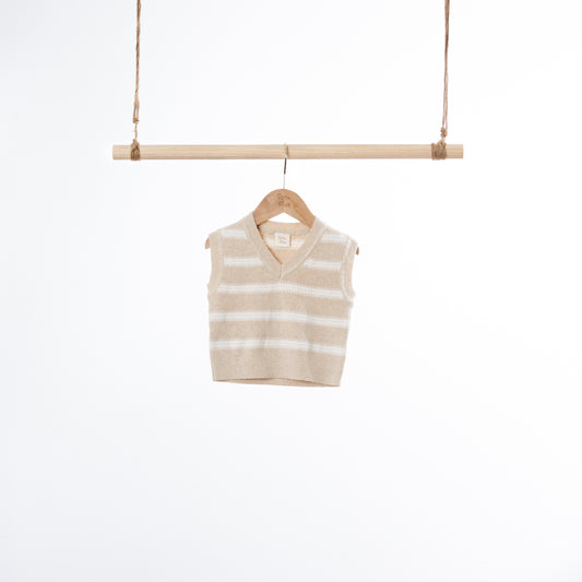 Texture Stripe Vest Pullover (6-12M / 18-24M / 2-3Y)