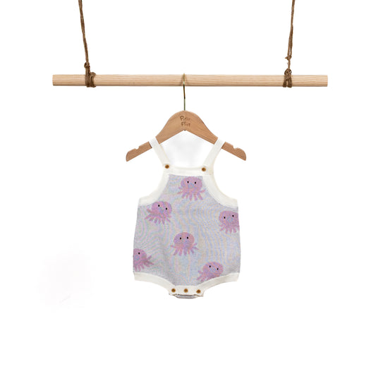 Romper - Ophelia Printed Knitted (6-12M)