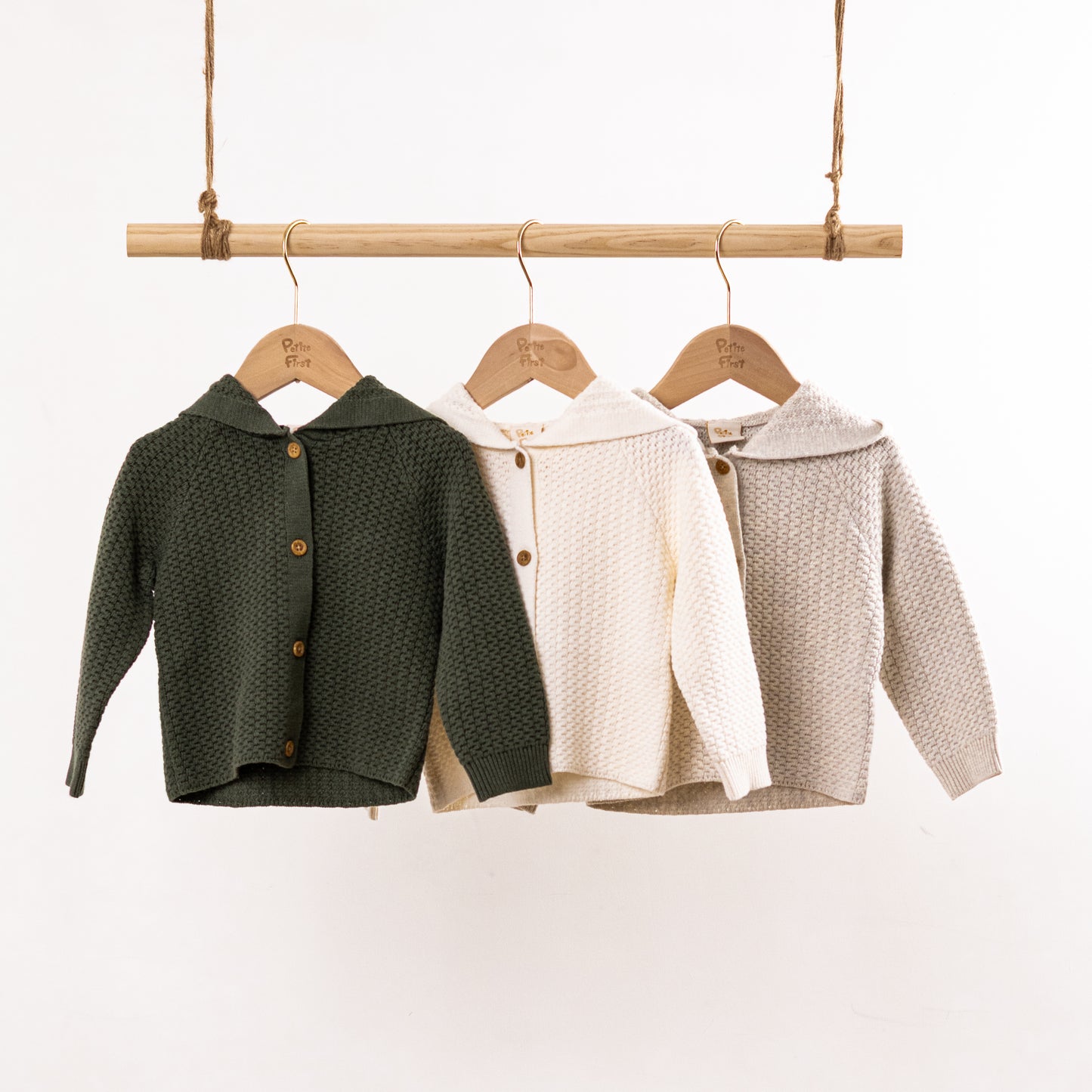 Hooded Cardigan | Dinosaur (18-24M / 2-3Y)