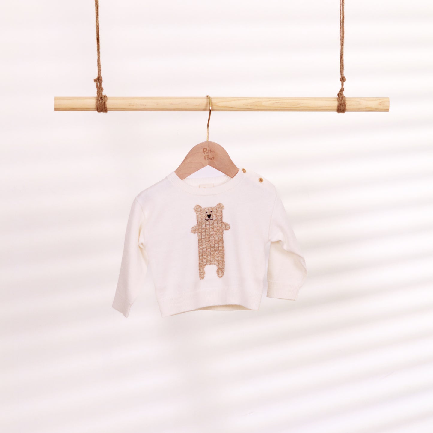Crew Neck LS Knitting Pullover - Bruno (6-12M / 18-24M)
