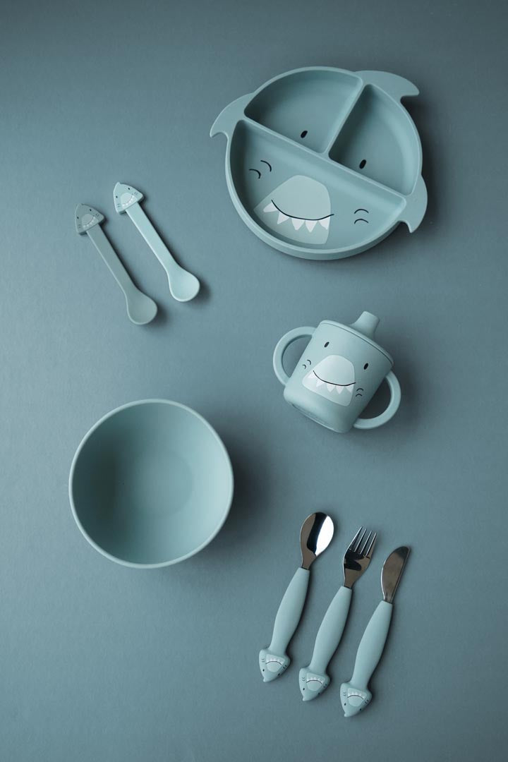 Trixie Silicone Divided Suction Plate - Mr. Shark