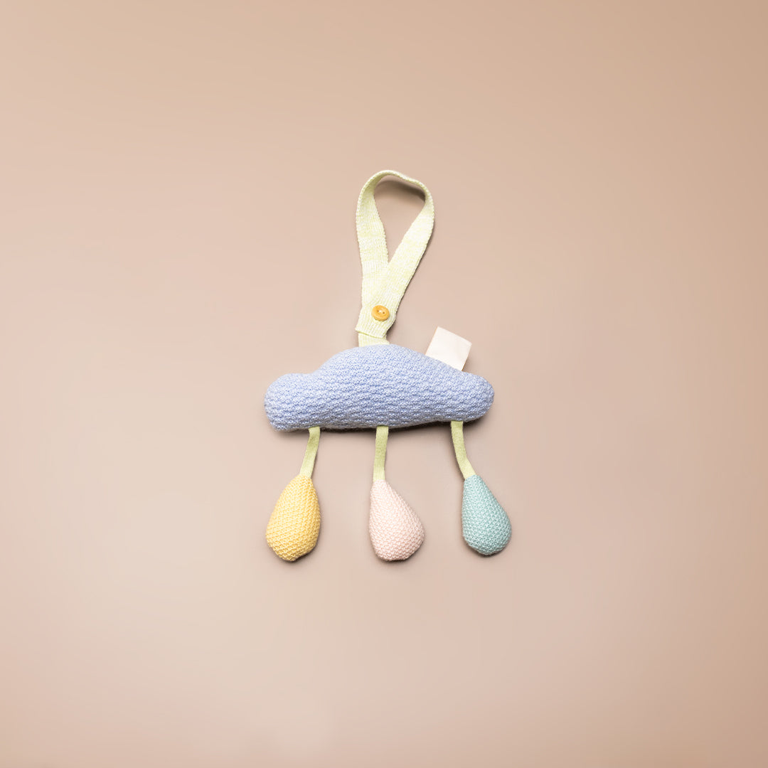 嬰兒床玩具 - 下雨雲