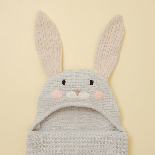 Little Bunny Blanket - Heather Grey