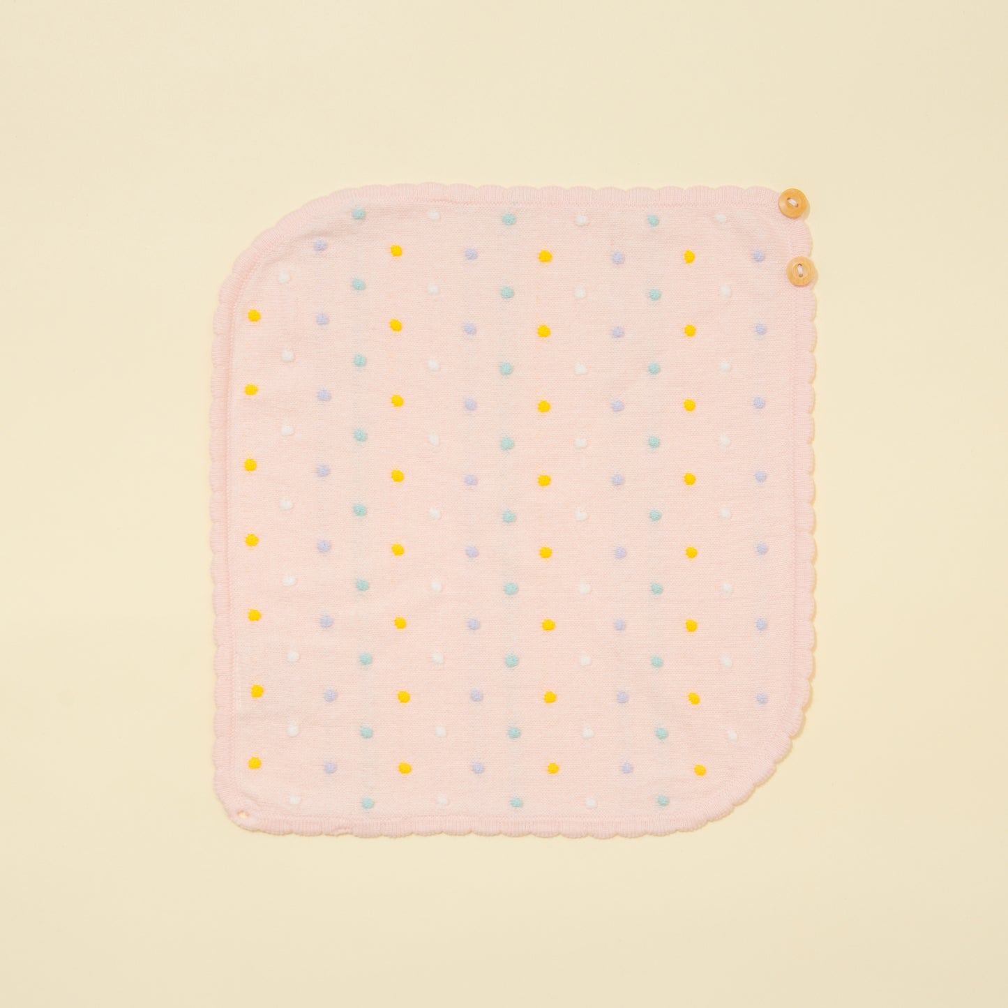 Pink Dots Burp Cloth