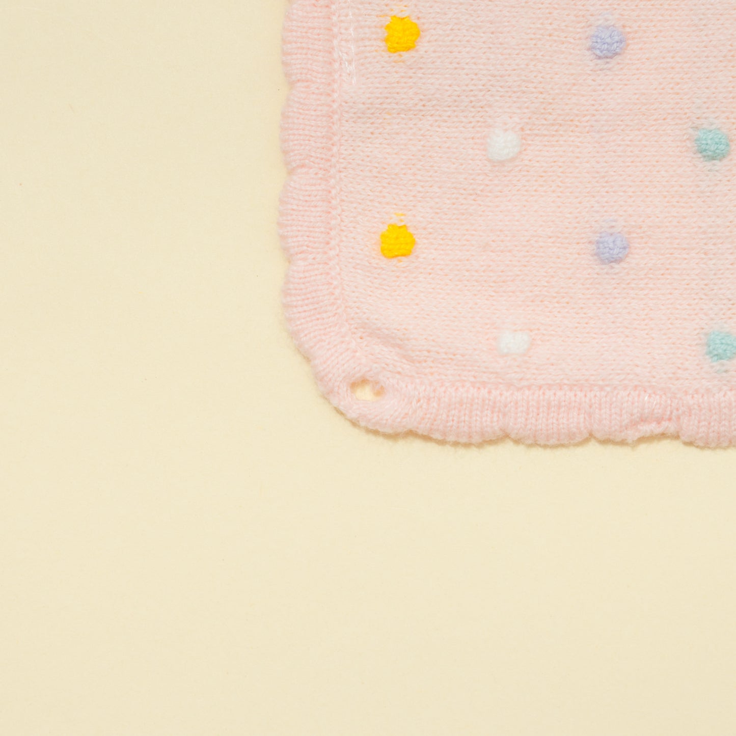 Pink Dots Burp Cloth