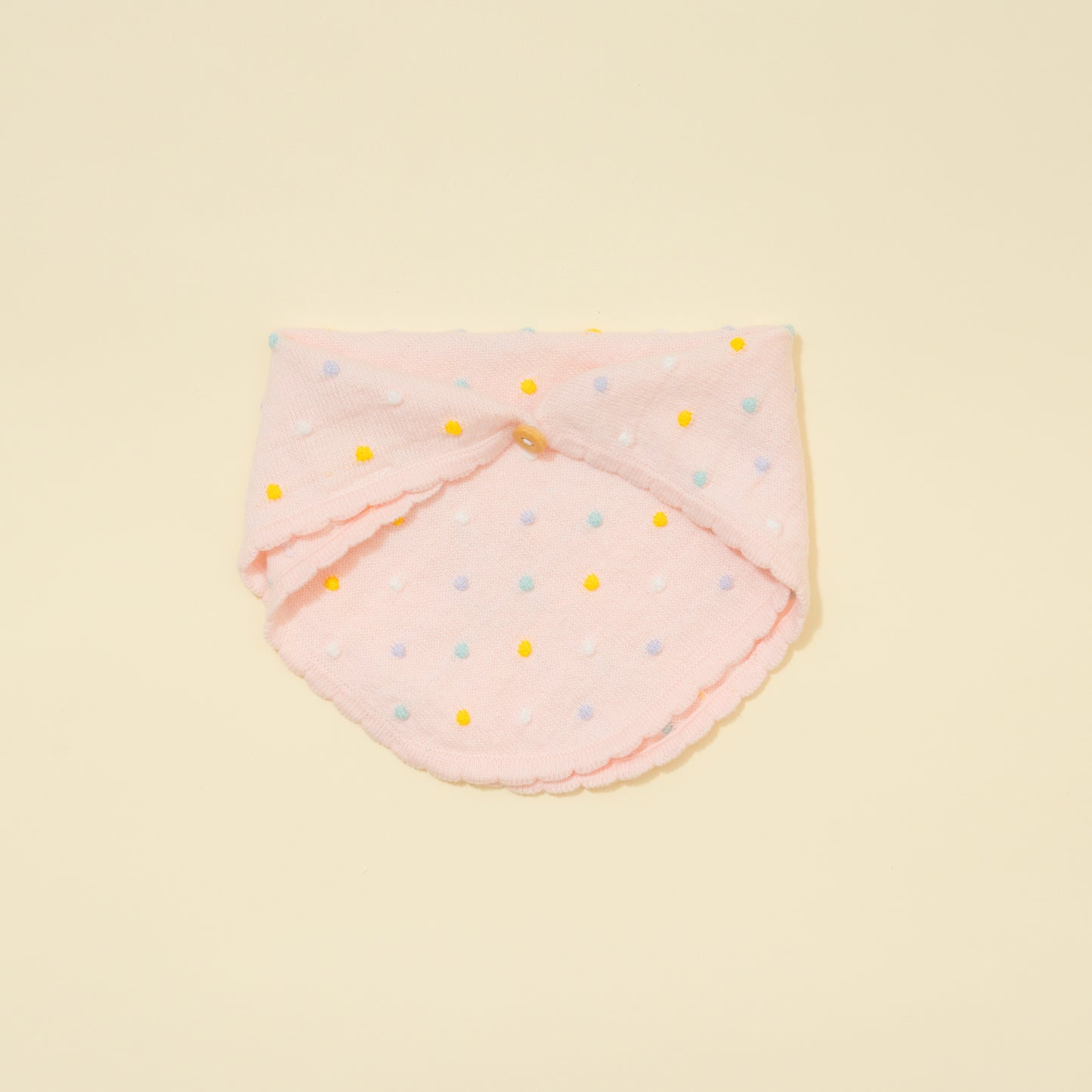 Pink Dots Burp Cloth