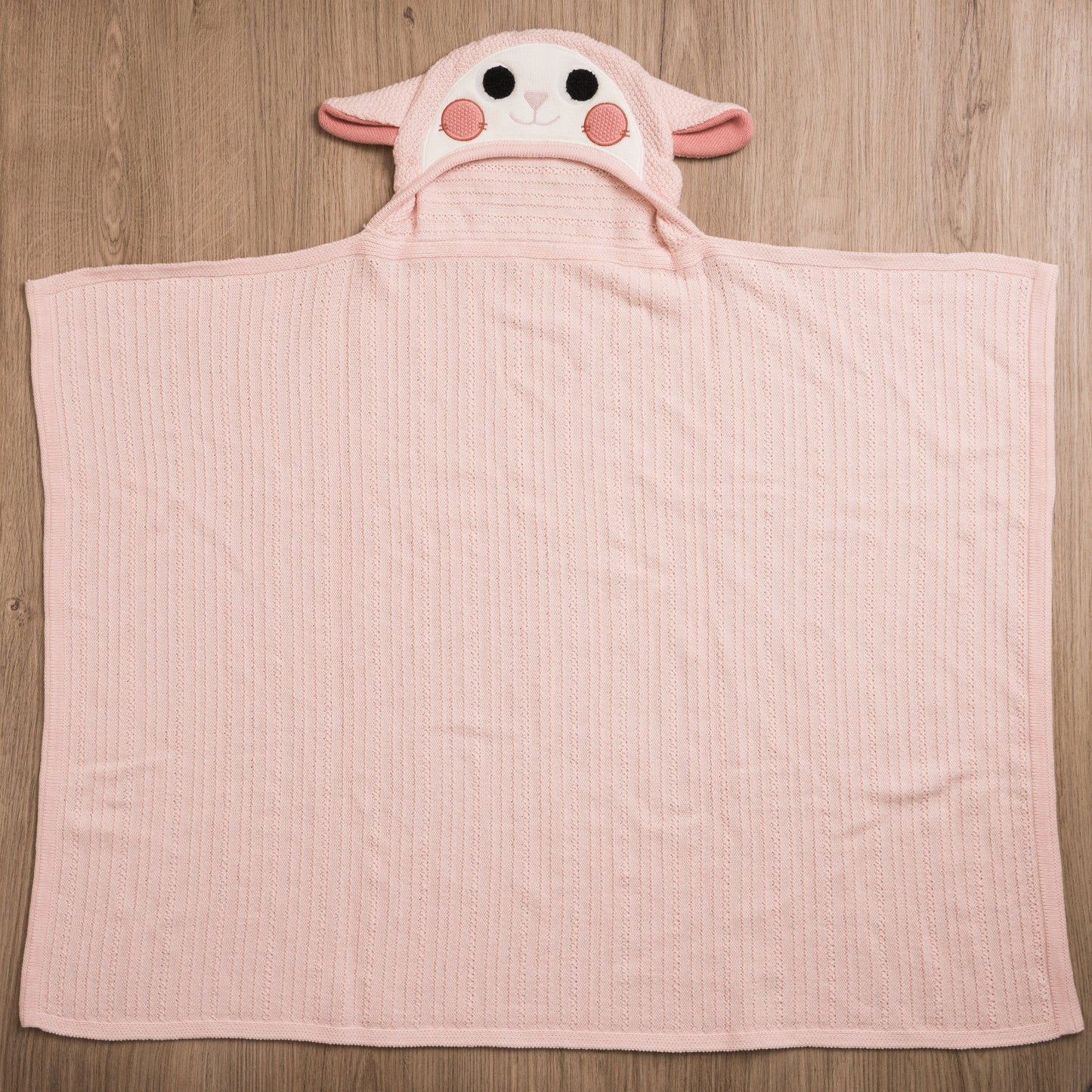 Little Lamb Baby Blanket - Pink