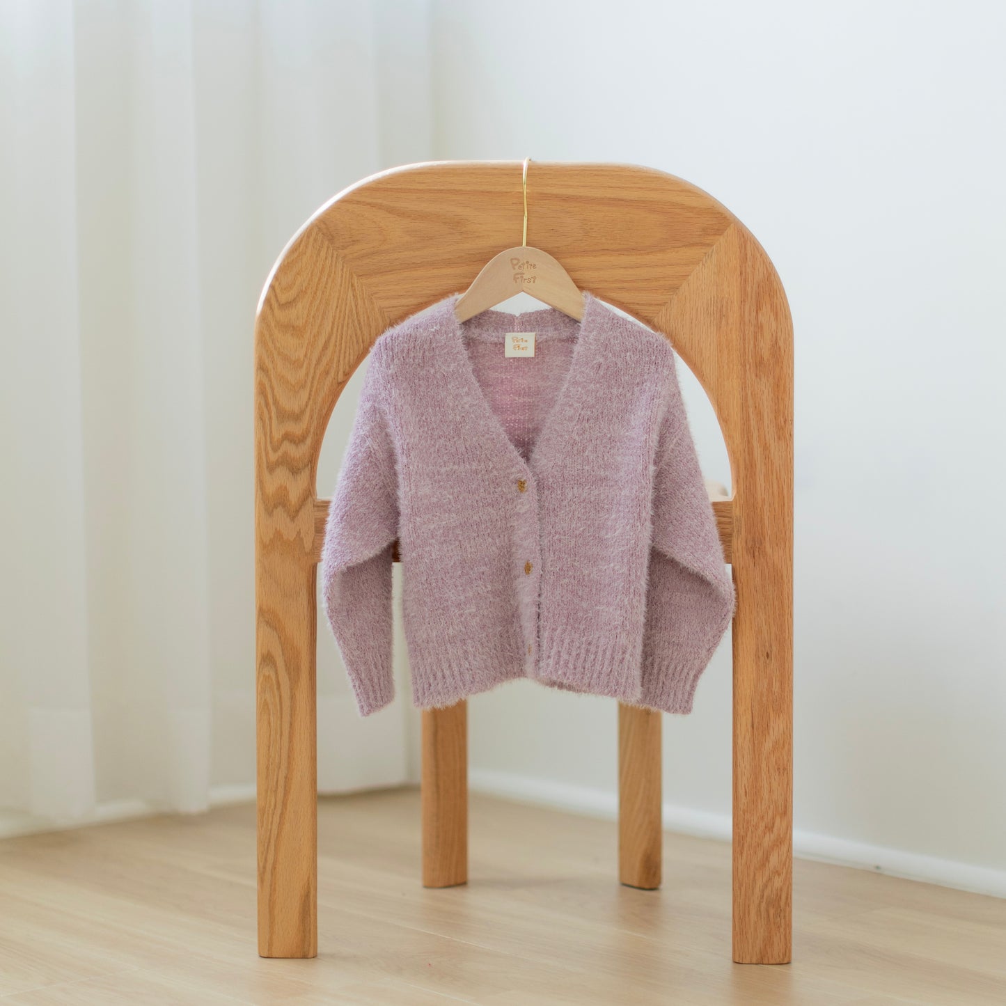 Elegant Cardigan Blush (2-3Y)