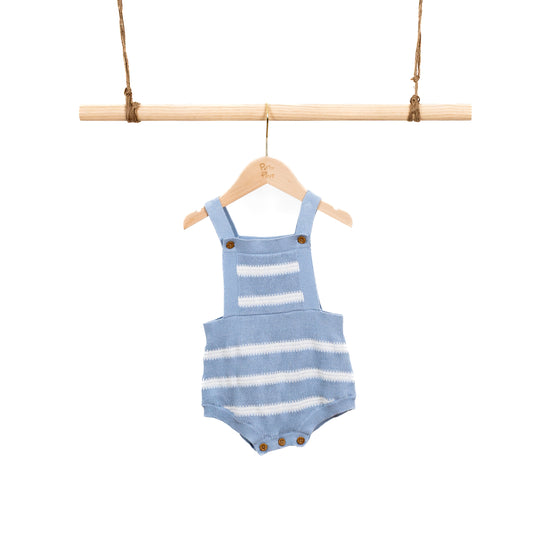 Texture Stripe Romper (6-12M)