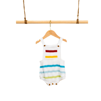 Texture Stripe Romper (6-12M)