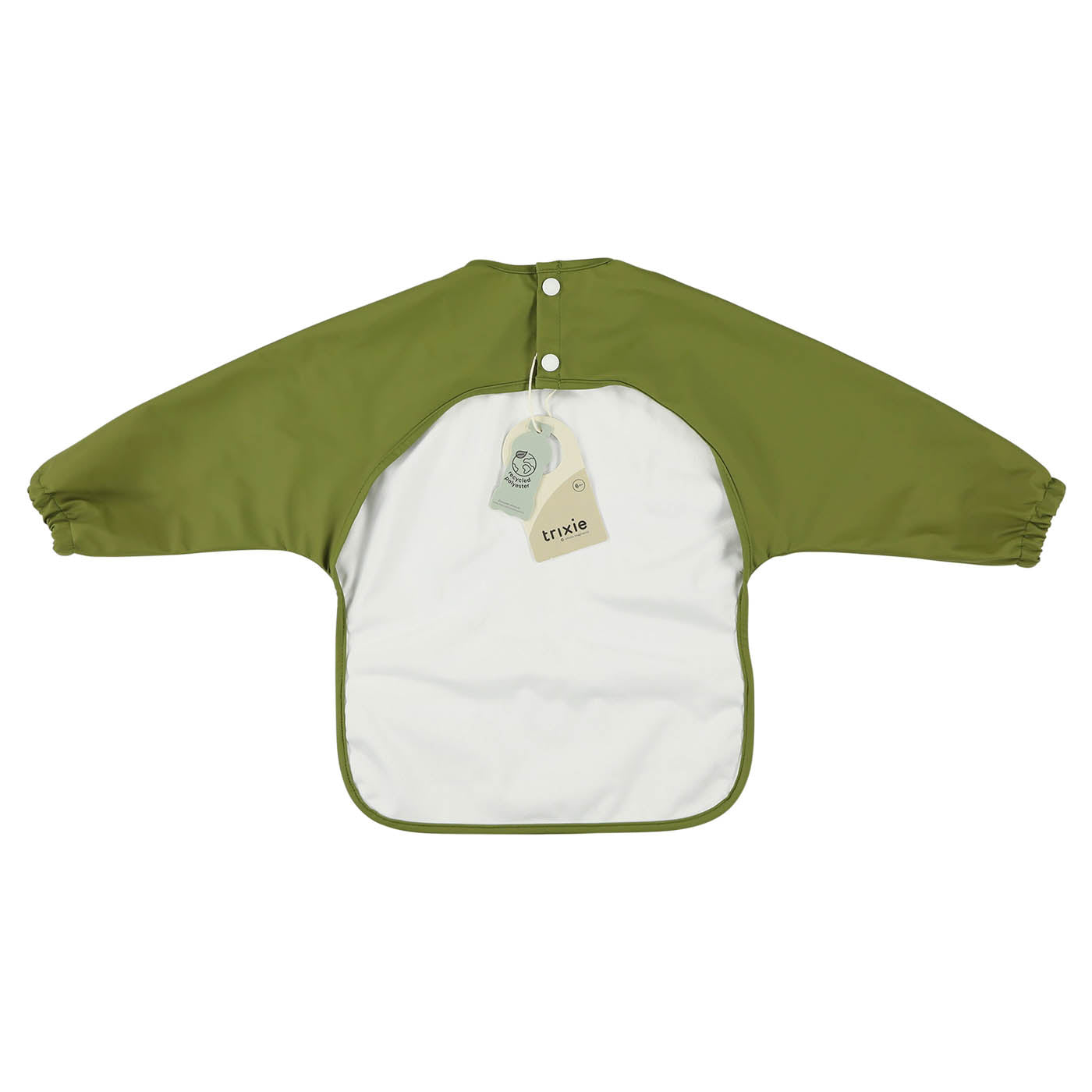 Trixie Waterproof Long Sleeve Bib - Mr. Dino
