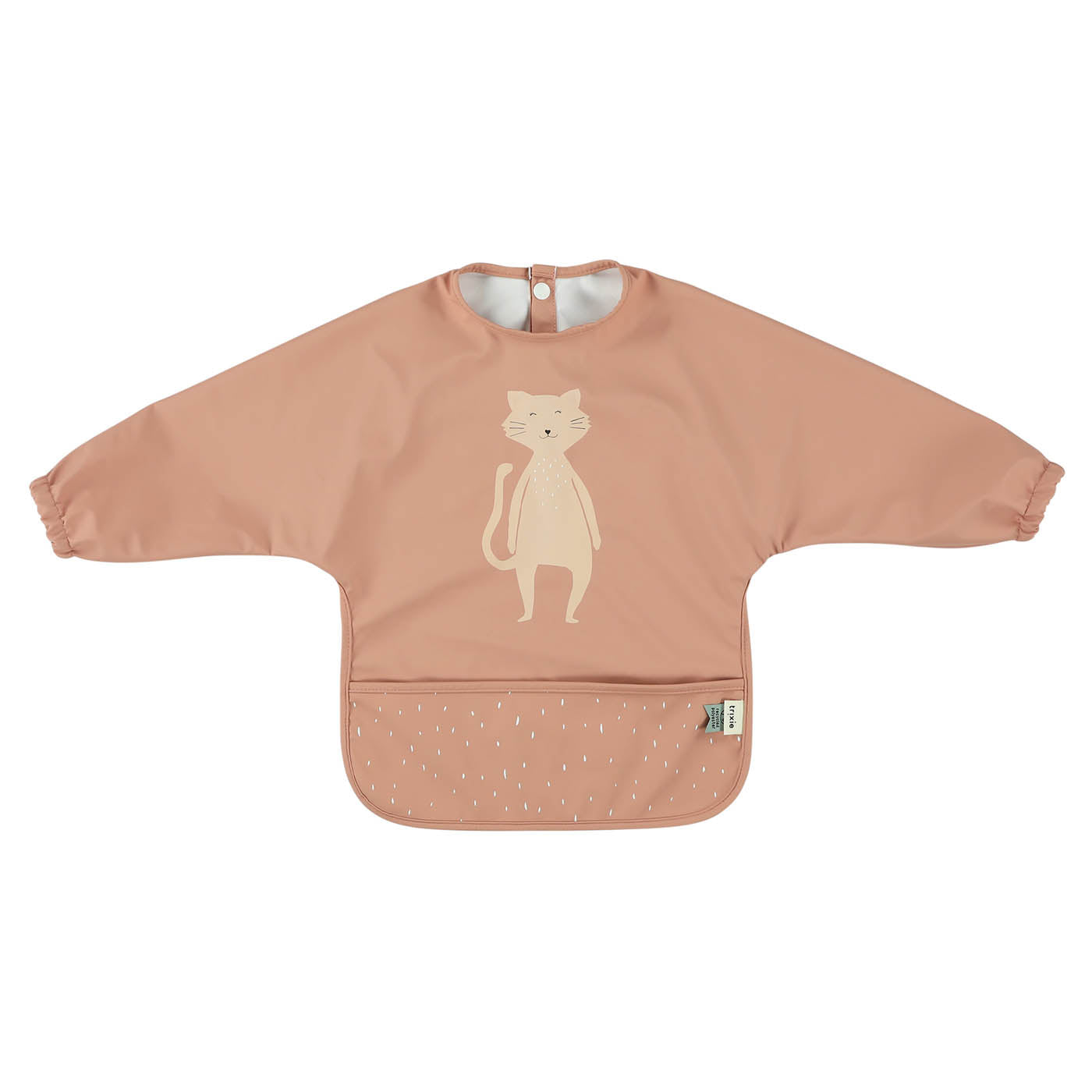 Trixie Waterproof Long Sleeve Bib - Mrs. Cat