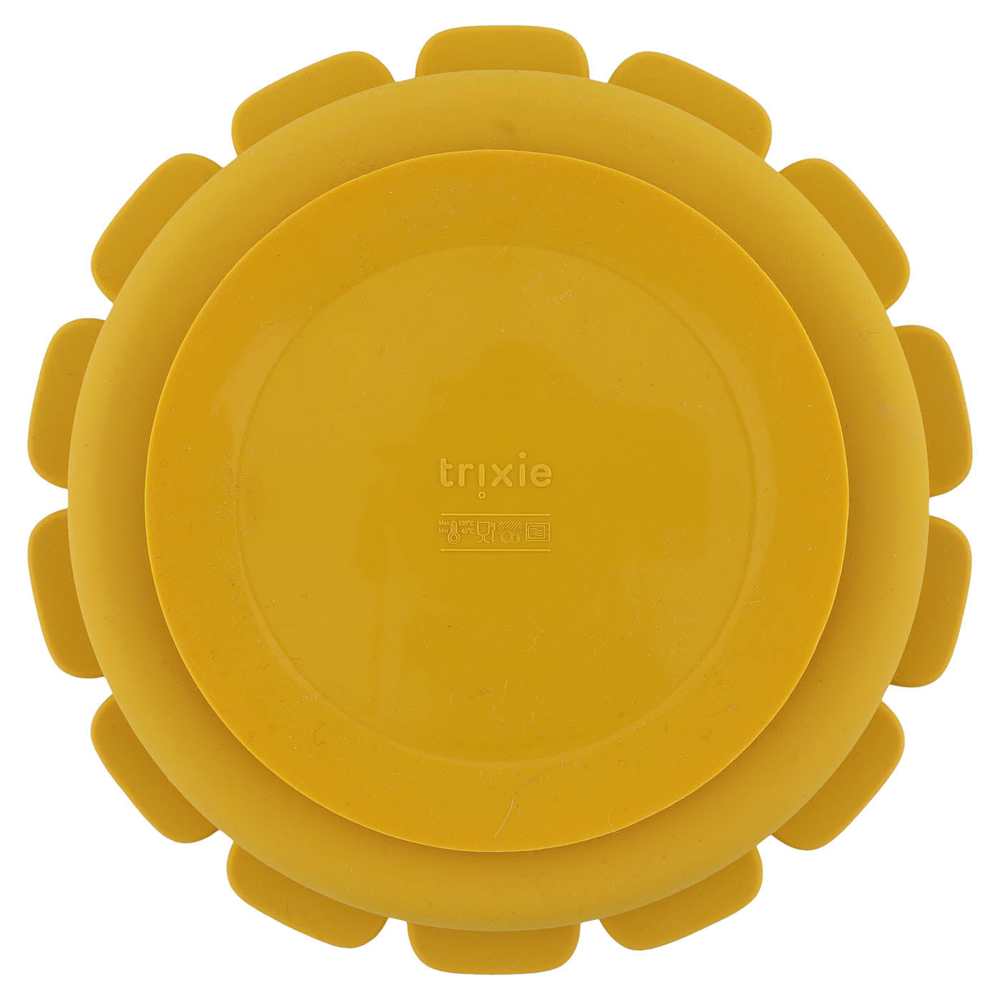 Trixie Silicone Divided Suction Plate - Mr. Lion