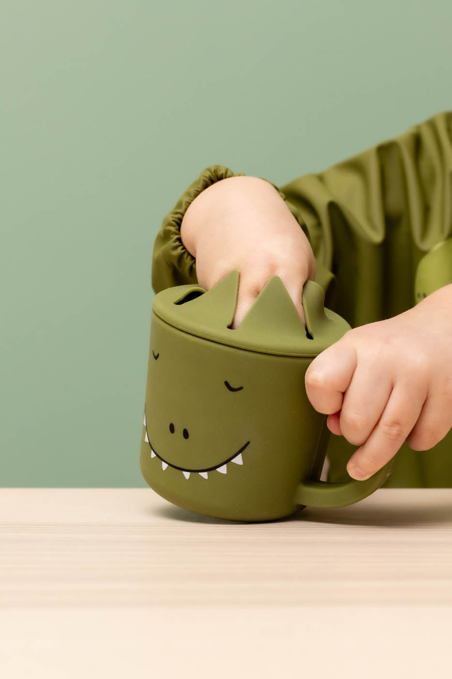 Trixie Silicone Snack Cup - Mr. Dino