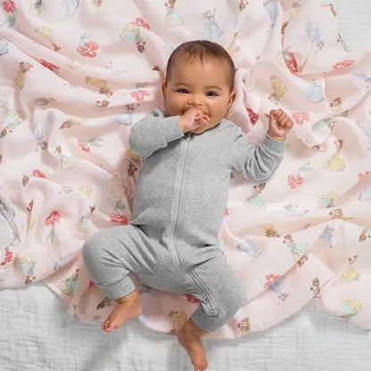 Aden + Anais Essentials Cotton Swaddle Disney Princess (Pack of 4)