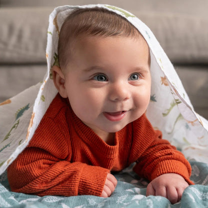 Aden + Anais Essentials Cotton Swaddle Dino Jungle (Pack of 4)