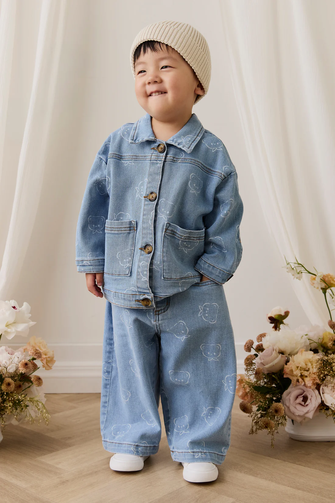 Jamie Kay Axel Jacket - Bowie Bear Denim
