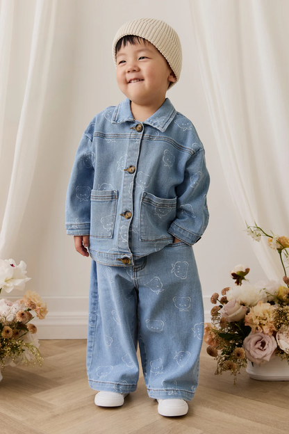 Jamie Kay Axel Jacket - Bowie Bear Denim