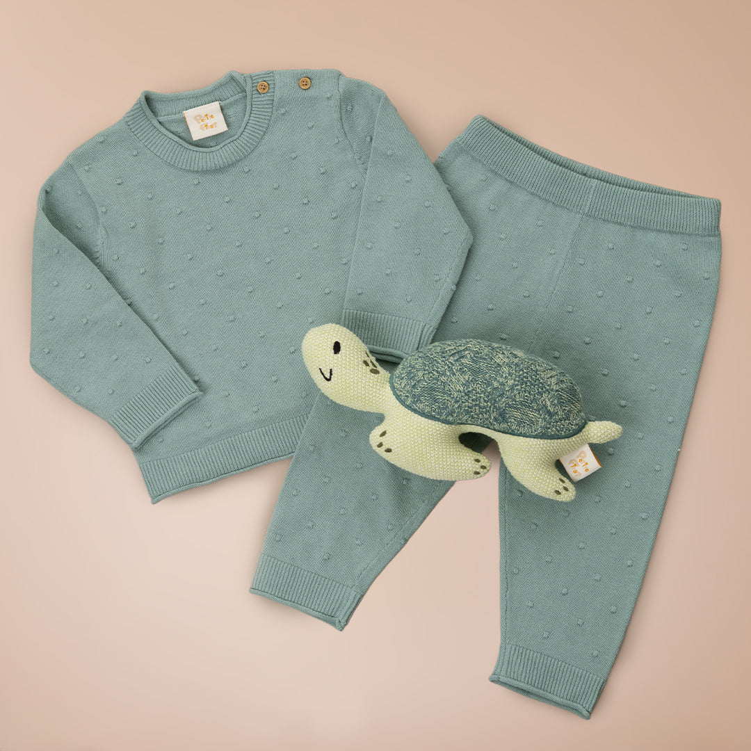 Toby Dots Sweater Gift Box (6-12M /18-24M)