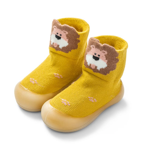 Cosmic Paws - Toddlers Non-slip Sock-Shoes Yellow