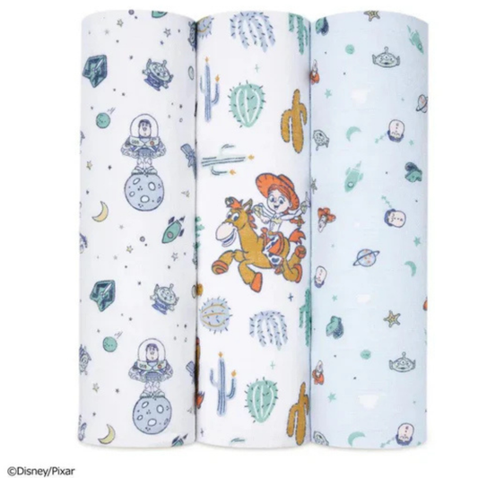 Aden + Anais Classic Swaddles - Toy Story (Pack of 3)