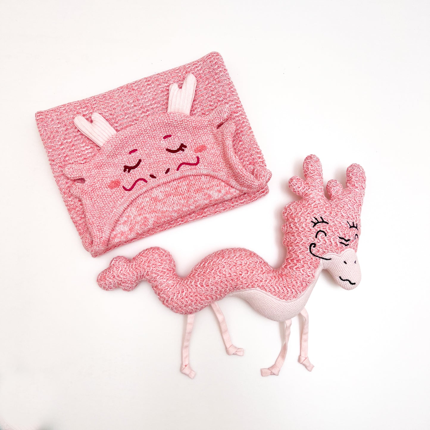 Little Daisy the Dragon Gift Set - Pink