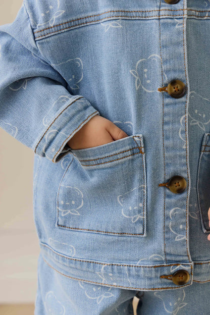 Jamie Kay Axel Jacket - Bowie Bear Denim