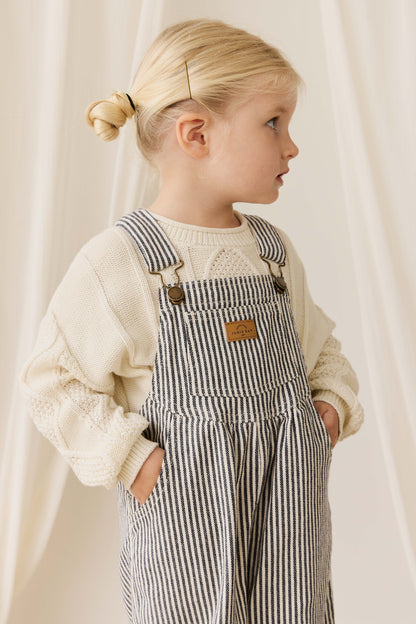 Jamie Kay Cecil Overall - Sailor Stripe Eclipse / Cloud