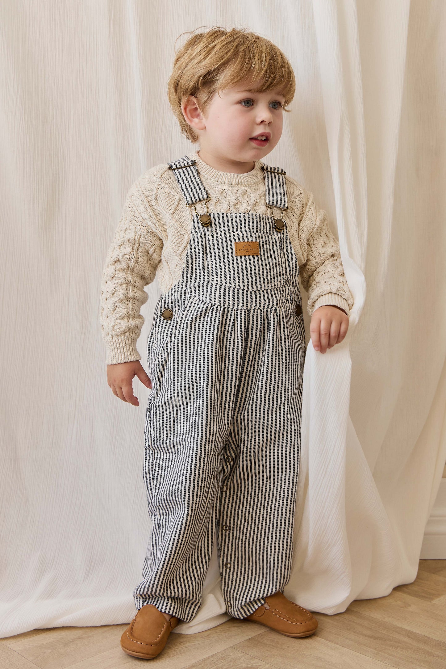 Jamie Kay Cecil Overall - Sailor Stripe Eclipse / Cloud