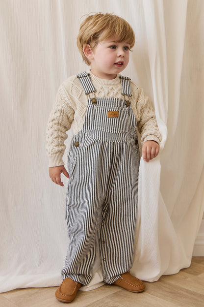 Jamie Kay Cecil Overall - Sailor Stripe Eclipse / Cloud