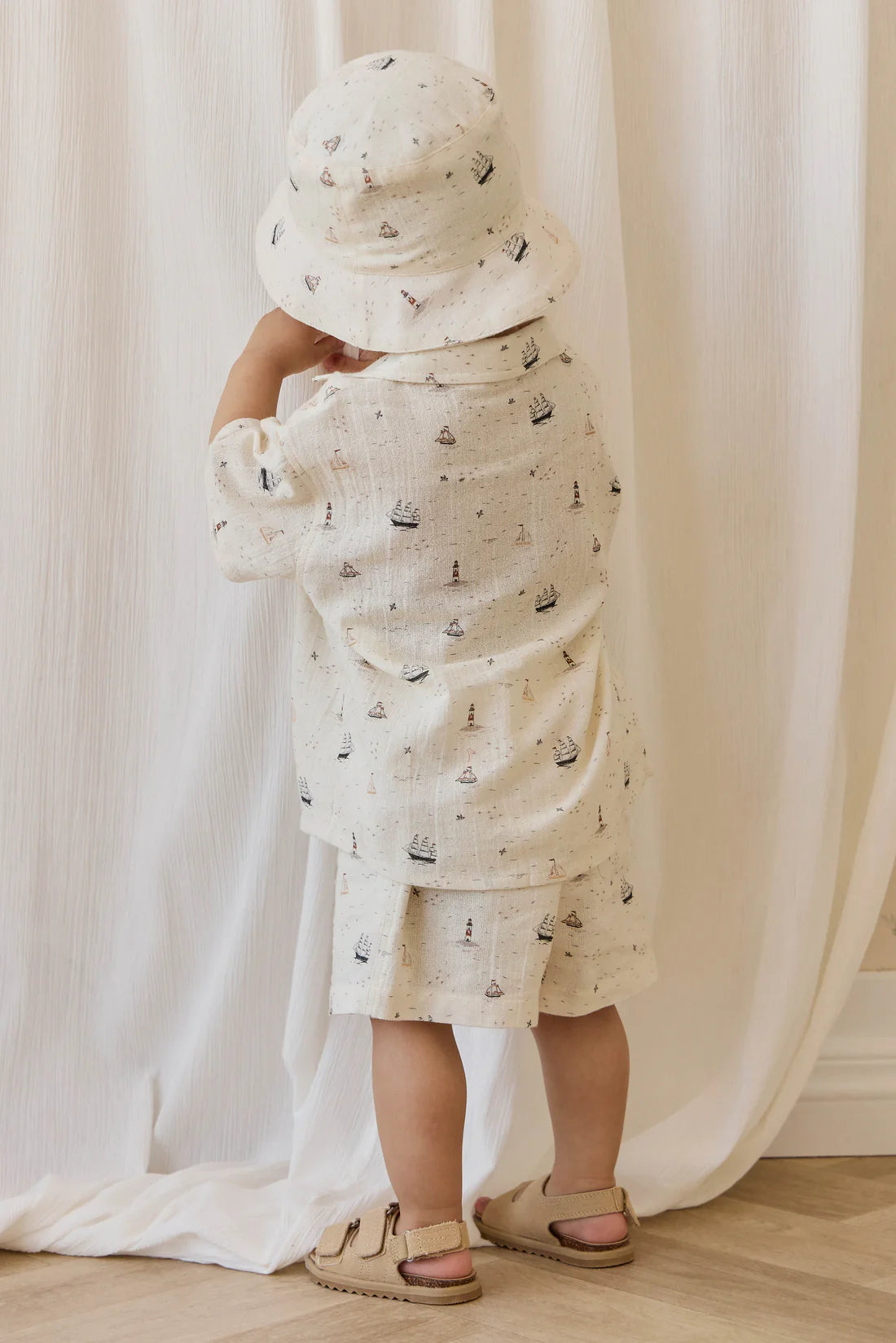 Jamie Kay Organic Cotton Louis Short - Sailing Day