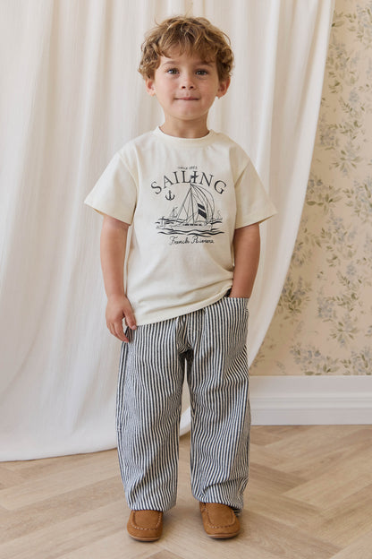 Jamie Kay Kingsley Pant - Sailor Stripe Eclipse / Cloud