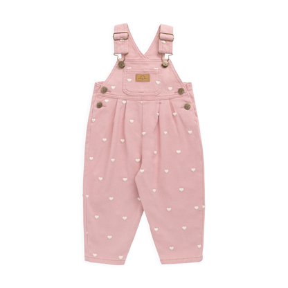 Jamie Kay Blair Overall - Petite Heart Rose