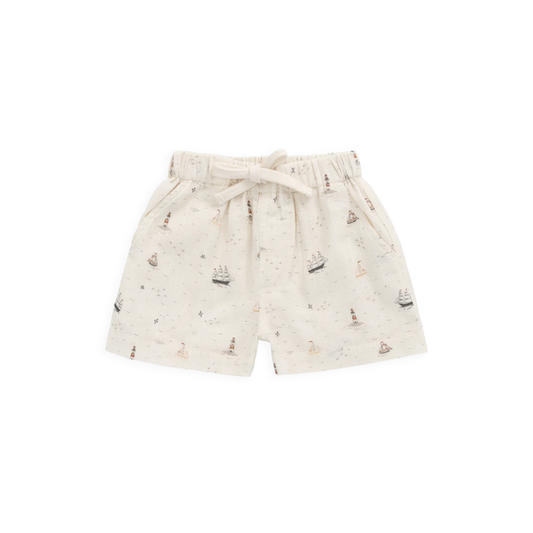 Jamie Kay Organic Cotton Louis Short - Sailing Day