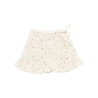 Jamie Kay Organic Cotton Muslin Celine Skirt - Willow Rose
