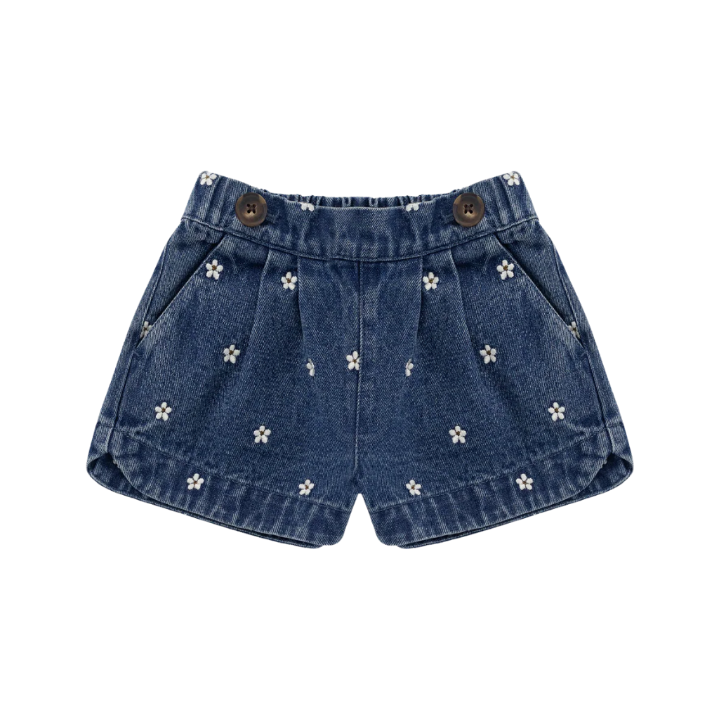Jamie Kay Jardine Short - Josie Floral Denim