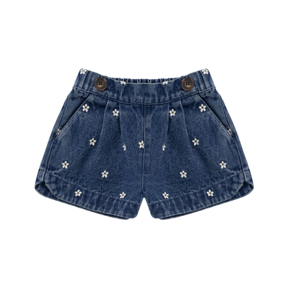 Jamie Kay Jardine Short - Josie Floral Denim